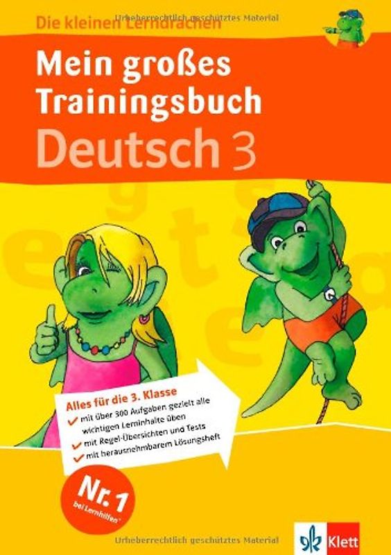 Mein großes Trainingsbuch Deutsch 3