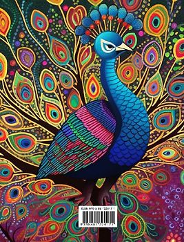 Fugl mandalaer | Malebog for voksne | Antistress-mønstre, der fremmer kreativiteten