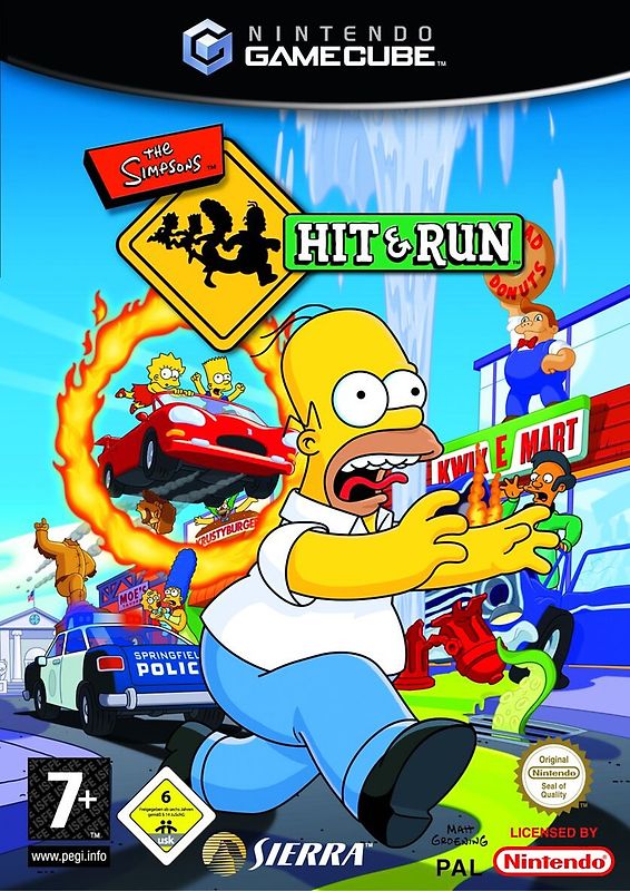 Simpsons - Hit & Run Nintendo GameCube