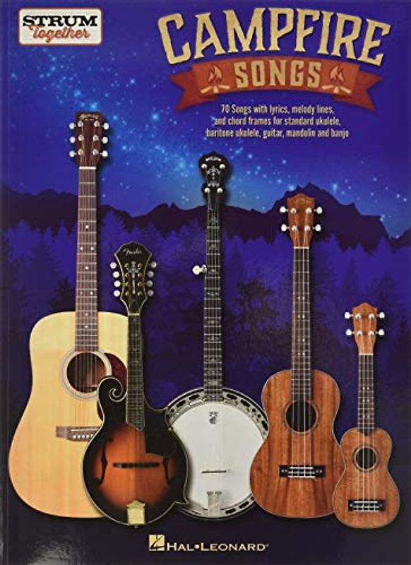 Campfire Songs - Strum Together - Country Guitar Book with 70 Great Songs - Acoustic Guitar Book Fo