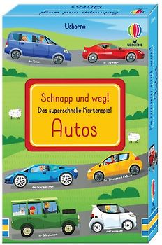 Schnapp und weg! Das superschnelle Kartenspiel: Autos