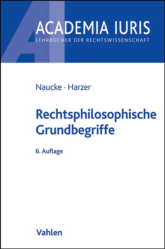 Rechtsphilosophische Grundbegriffe