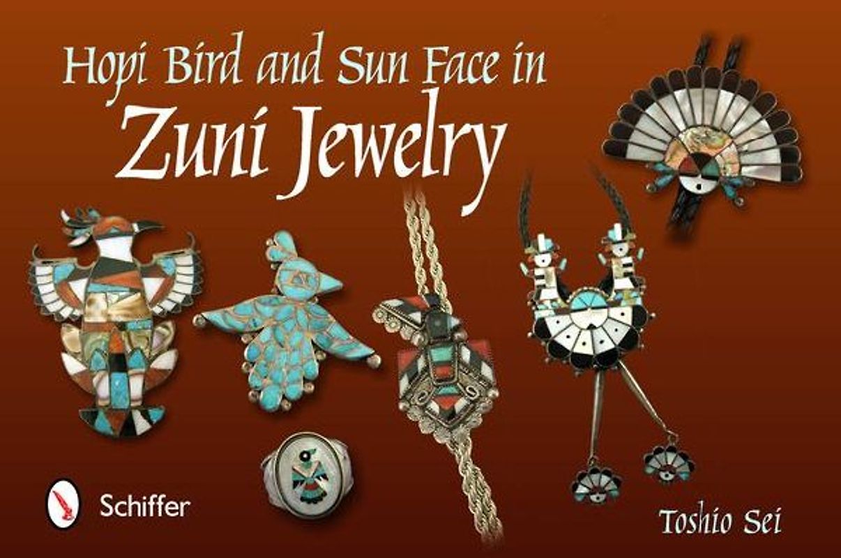 Hopi Bird and Sun Face in Zuni Jewelry