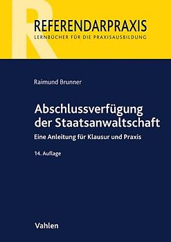 Abschlussverfügung der Staatsanwaltschaft