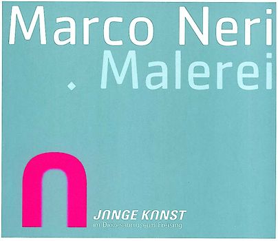 Marco Neri. Malerei