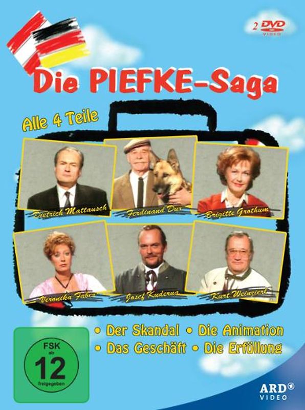 Die Piefke Saga (2DVDs/4 Teile) DVD