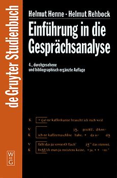 Einführung in die Gesprächsanalyse