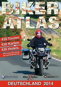 Biker-Atlas Deutschland 2014