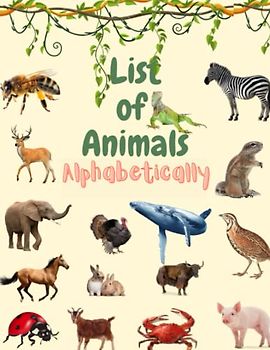 LIST OF ANIMALS ALPHABETICALLY: ANIMALS ALPHABETICALLY CATEGORIZED