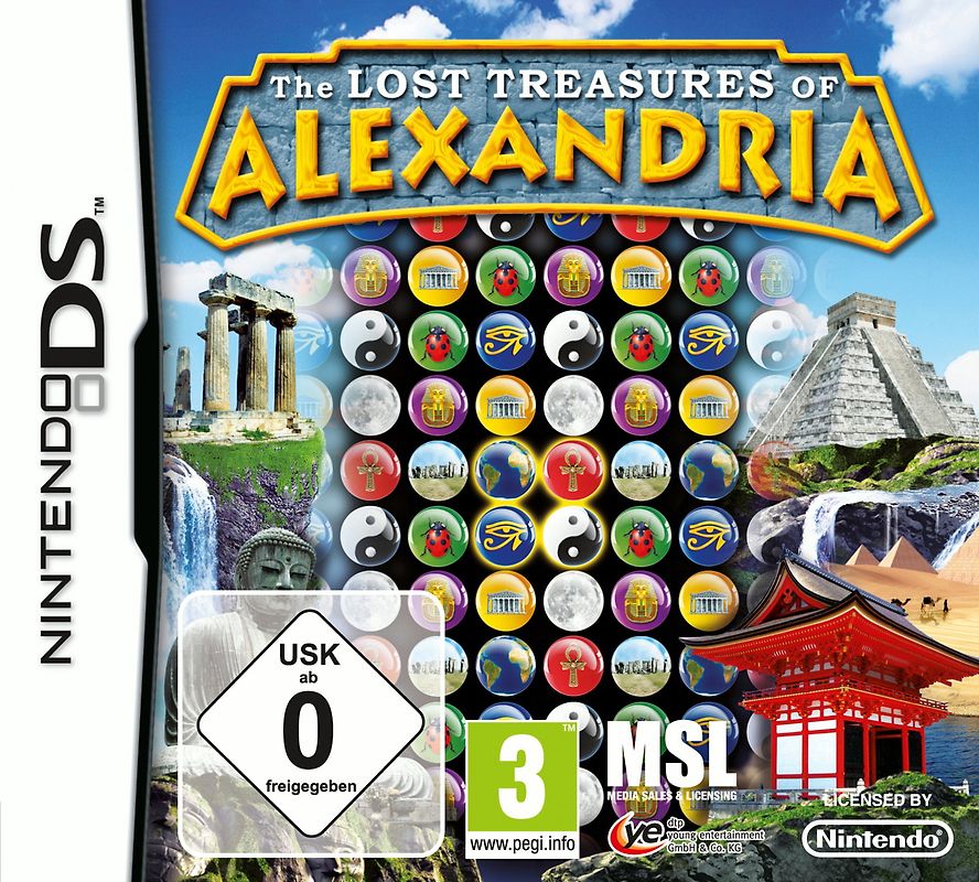 Lost Treasures of Alexandria (AT) Nintendo DS