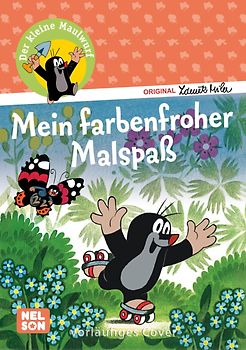 Der kleine Maulwurf: Mein farbenfroher Malspaß