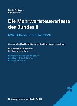 Die Mehrwertsteuererlasse des Bundes II