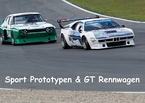 Sport Prototypen und GT Rennwagen (Posterbuch DIN A2 quer)