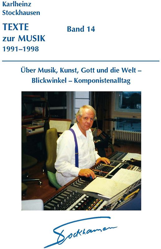 TEXTE zur MUSIK 1991-1998 Band 14