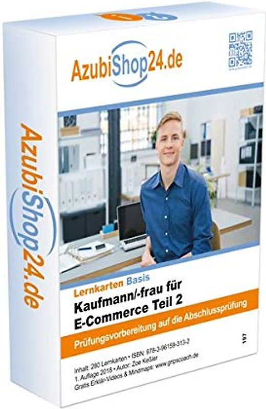 Lernkarten Kaufmann für E-Commerce Teil 2 Prüfung Prüfungsvorbereitung