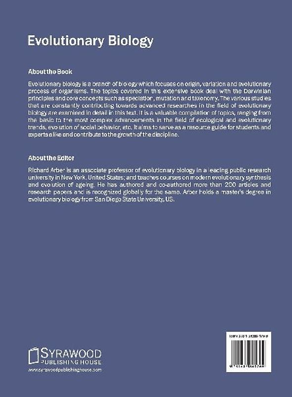 Evolutionary Biology