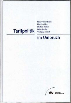 Tarifpolitik im Umbruch