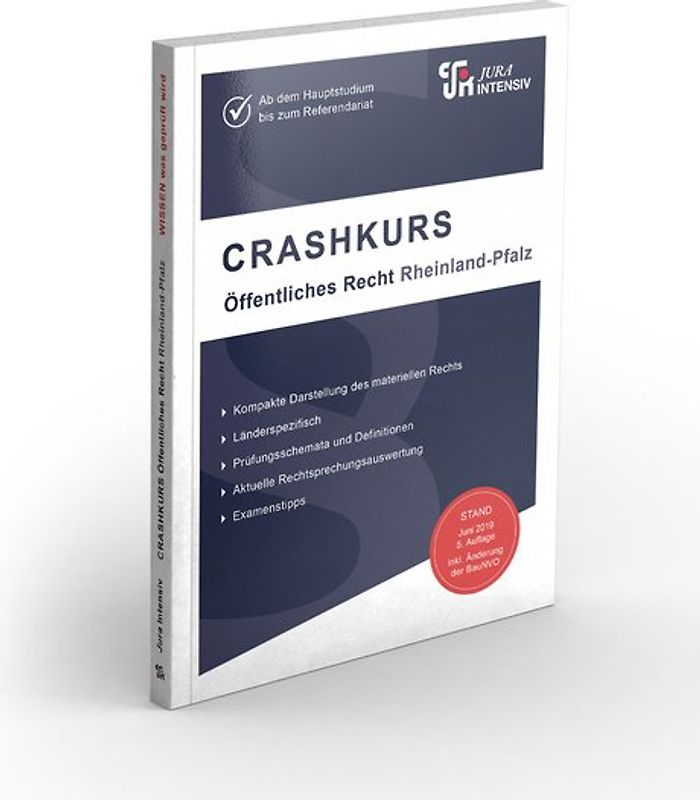 CRASHKURS Öffentliches Recht - Rheinland-Pfalz