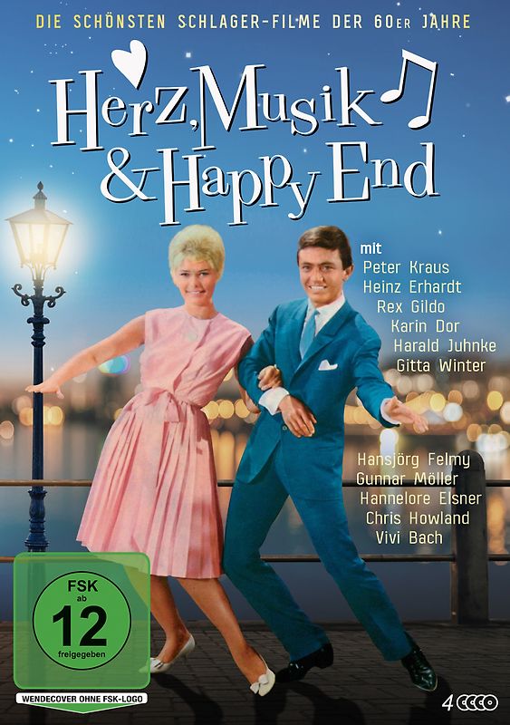 Herz, Musik & Happy End - Die schönsten Schlager-Filme der 60er Jahre [3 DVDs] DVD