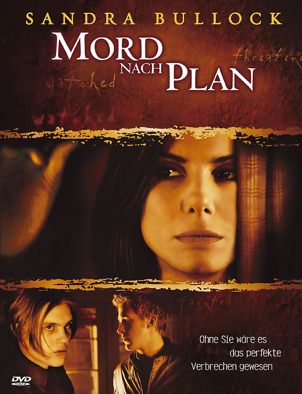 Mord nach Plan - Sandra Bullock DVD