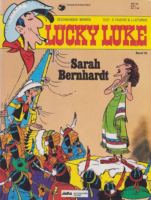 Lucky Luke: Band 35 - Sarah Bernhardt - Morris, Xavier Fauche, Jean Léturgie [Broschiert]