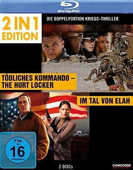 Tödliches Kommando - The Hurt Locker/Im Tal von Elah - 2 in 1 Edition [Blu-ray] Blu-ray Disc