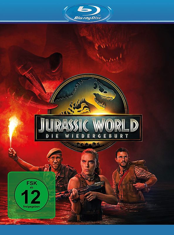 Jurassic World: Die Wiedergeburt Blu-ray Disc