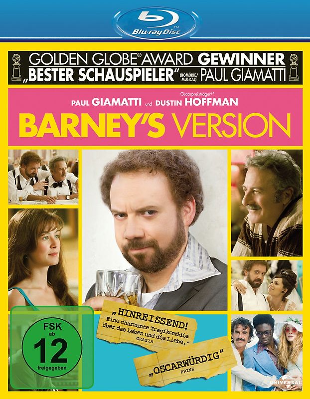 Barney's Version Blu-ray Disc