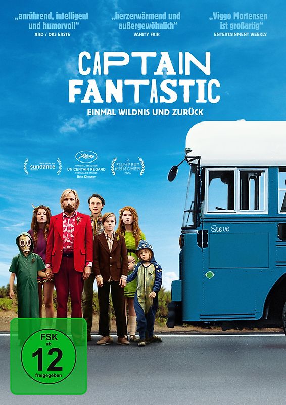 Captain Fantastic - Einmal Wildnis und zurück DVD