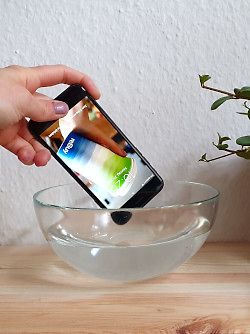 Handy vor Wasser und Dampf schützen