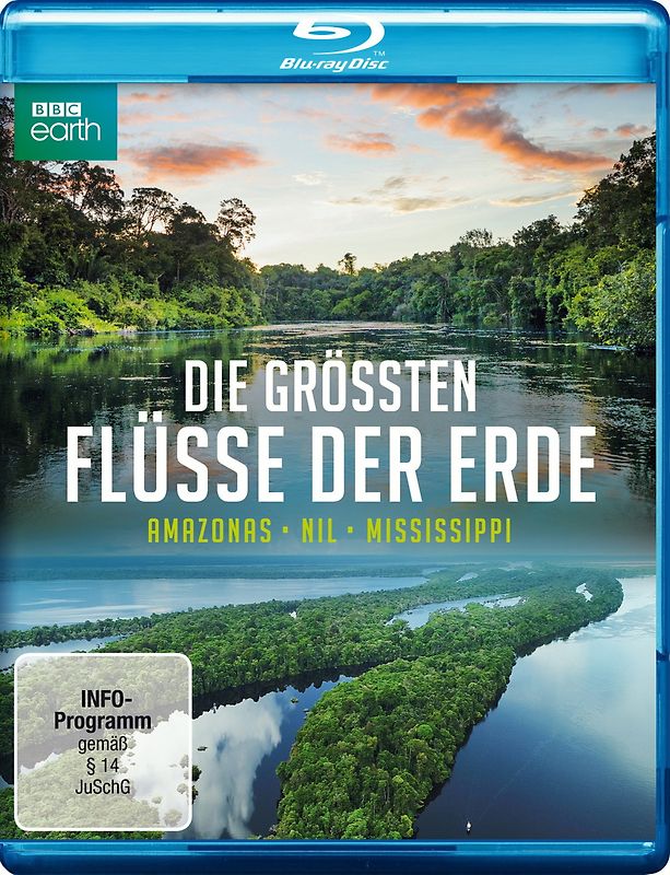 Die größten Flüsse der Erde: Amazonas - Nil - Mississippi Blu-ray Disc