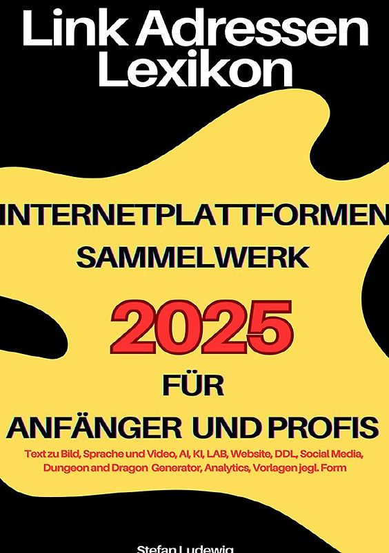 Link Adressen Lexikon 2025 für Anfänger und Profis I Internetplattformen Sammelwerk