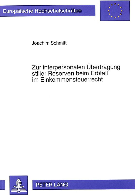 Zur interpersonalen Übertragung stiller Reserven beim Erbfall im Einkommensteuerrecht