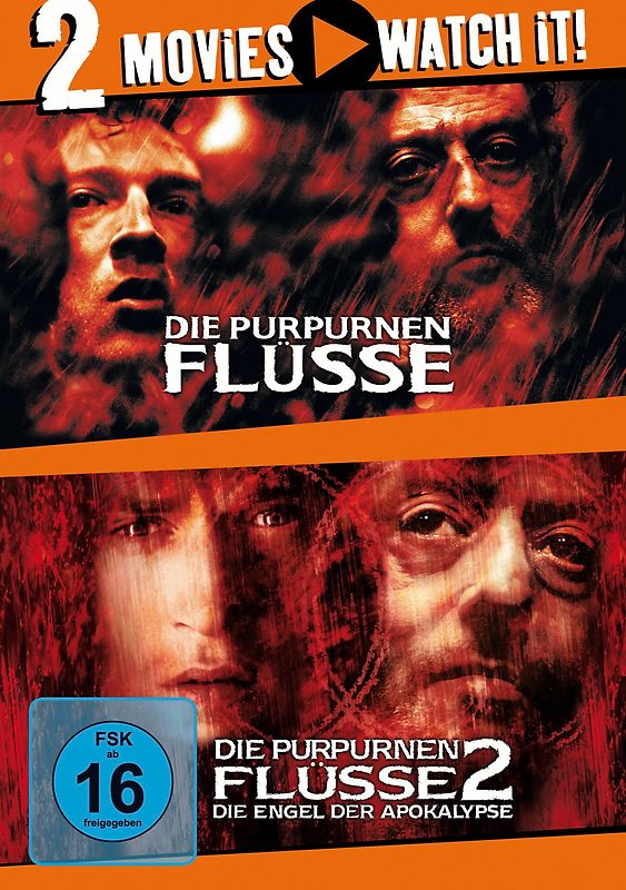 Die purpurnen Flüsse / Die purpurnen Flüsse 2 [2 DVDs] - Jean-Christophe Grangé DVD