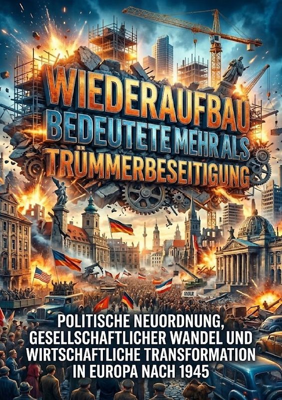 Wiederaufbau Bedeutete Mehr als Trümmerbeseitigung