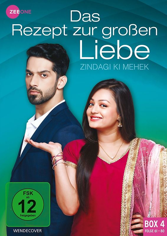 Das Rezept zur großen Liebe - Zindagi Ki Mehek [Box 4, Folge 61-80] [3 DVDs] DVD