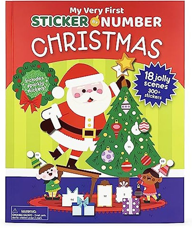 Christmas: My Very First Sticker by Number