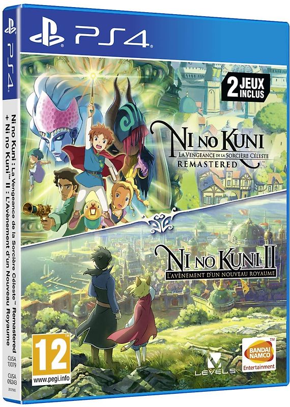 Ni No Kuni 1 + 2 [FR Import] PlayStation 4