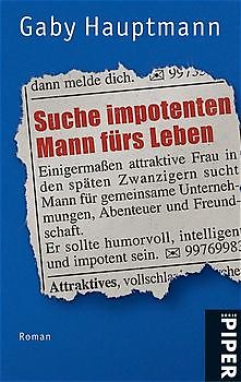 Suche impotenten Mann fürs Leben