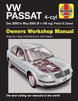 VW Passat Petrol & Diesel (Dec 00 - May 05) Haynes Repair Manual