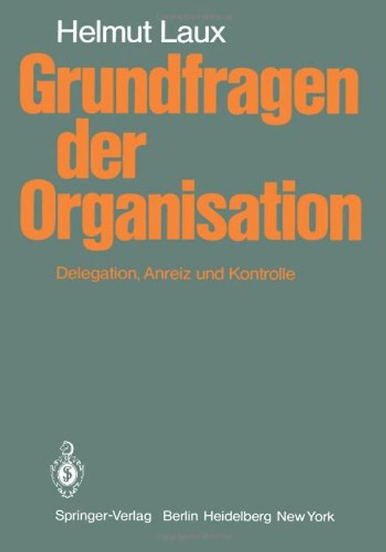 Grundfragen der Organisation
