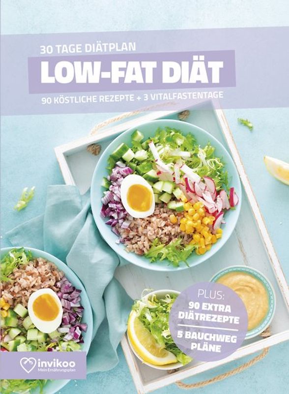 Low Fat Diätplan - Ernährungsplan zum Abnehmen für 30 Tage