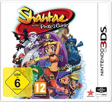 Shantae and the Pirates Curse Nintendo 3DS