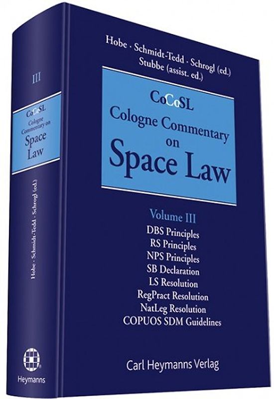 Cologne Commentary on Space Law
