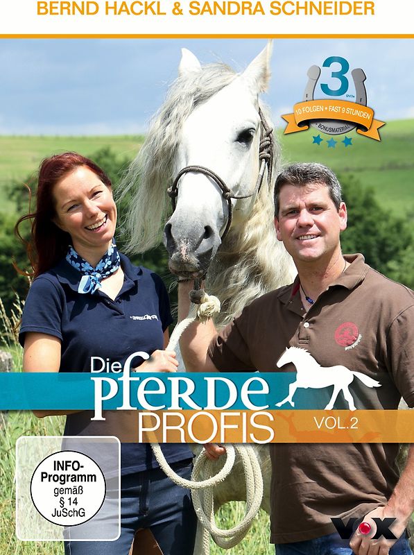 Die Pferdeprofis - Vol. 2 [3 Discs] DVD
