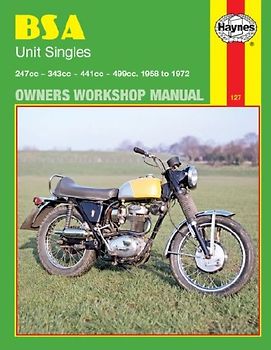 BSA Unit Singles (58 - 72) Haynes Repair Manual