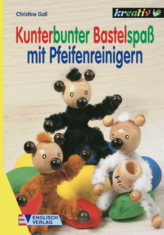 Kunterbunter Bastelspass mit Pfeifenreinigern