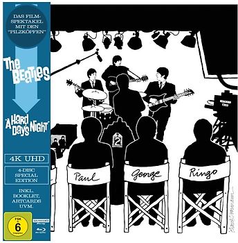 The Beatles - A Hard Day's Night (4K Ultra HD + Blu-ray + 2 DVDs) 4K Ultra HD Blu-ray