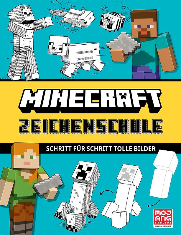 Minecraft Zeichenschule. Schritt für Schritt tolle Bilder