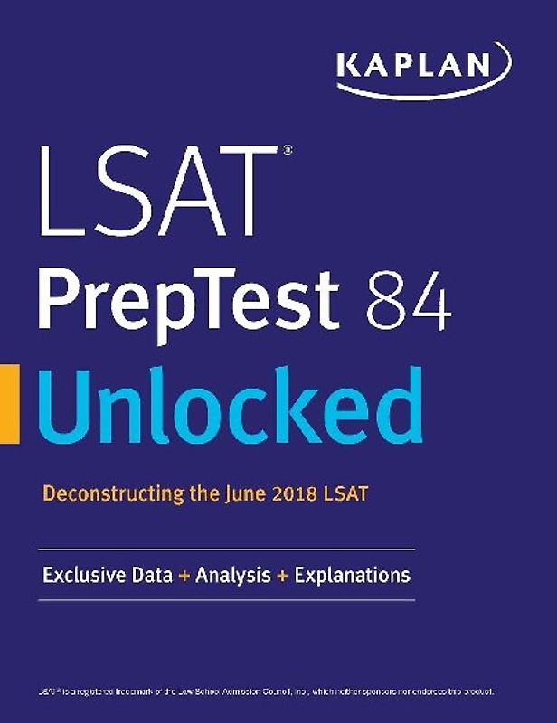 LSAT PrepTest 84 Unlocked
